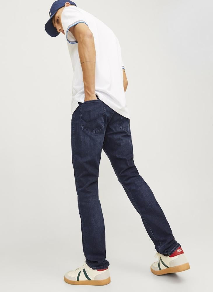 JACK & JONES Light Wash Slim Fit Jeans - Image 4